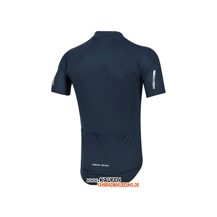2021 Pearl Izumi Kurzarmtrikot und Kurze Tragerhose Tief Blau